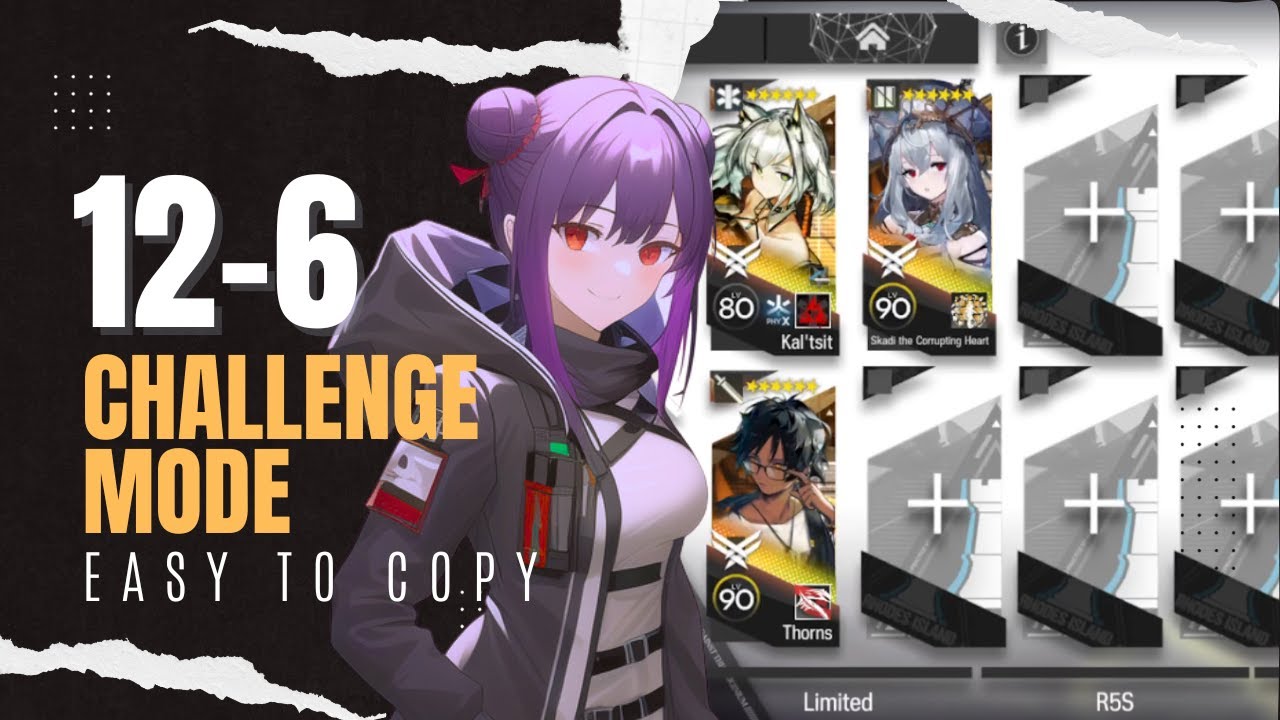 12-6 Adverse - Easy to Copy | AFK Strategy【Arknights】