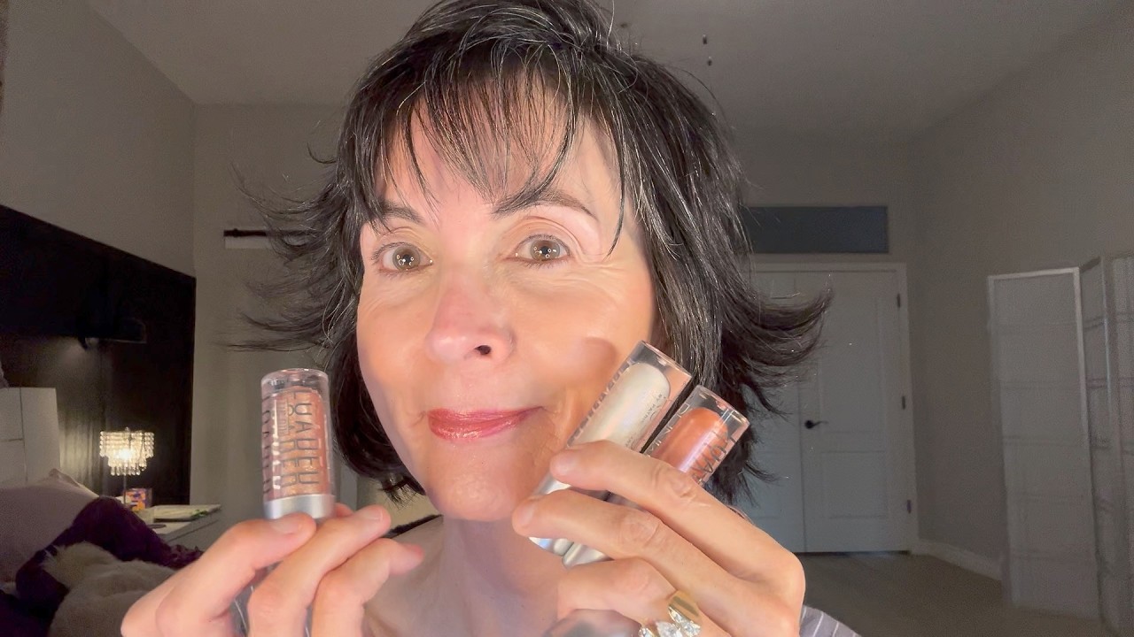 NEW NUDE LIP OILS FROM RUNWAY ROGUE| BACK TO COLLEGE FOR ME AT 66? @runwayrogue @runway.rogue