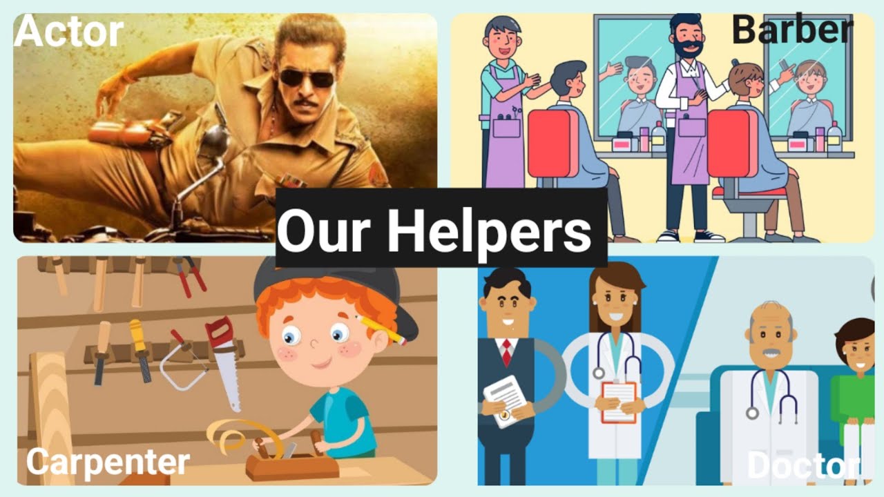 ABC | Community helper | our community from A to Z | alphabets song | flipbook | Chunnu TV for kids