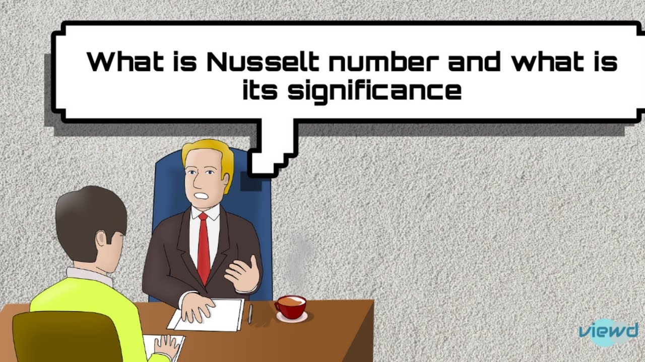 What is Nusselt number? and what is its significance? | Interview Questions