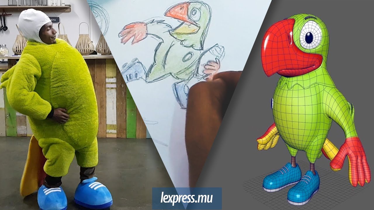 Mascotte des JIOI 2019: comment est né Krouink?