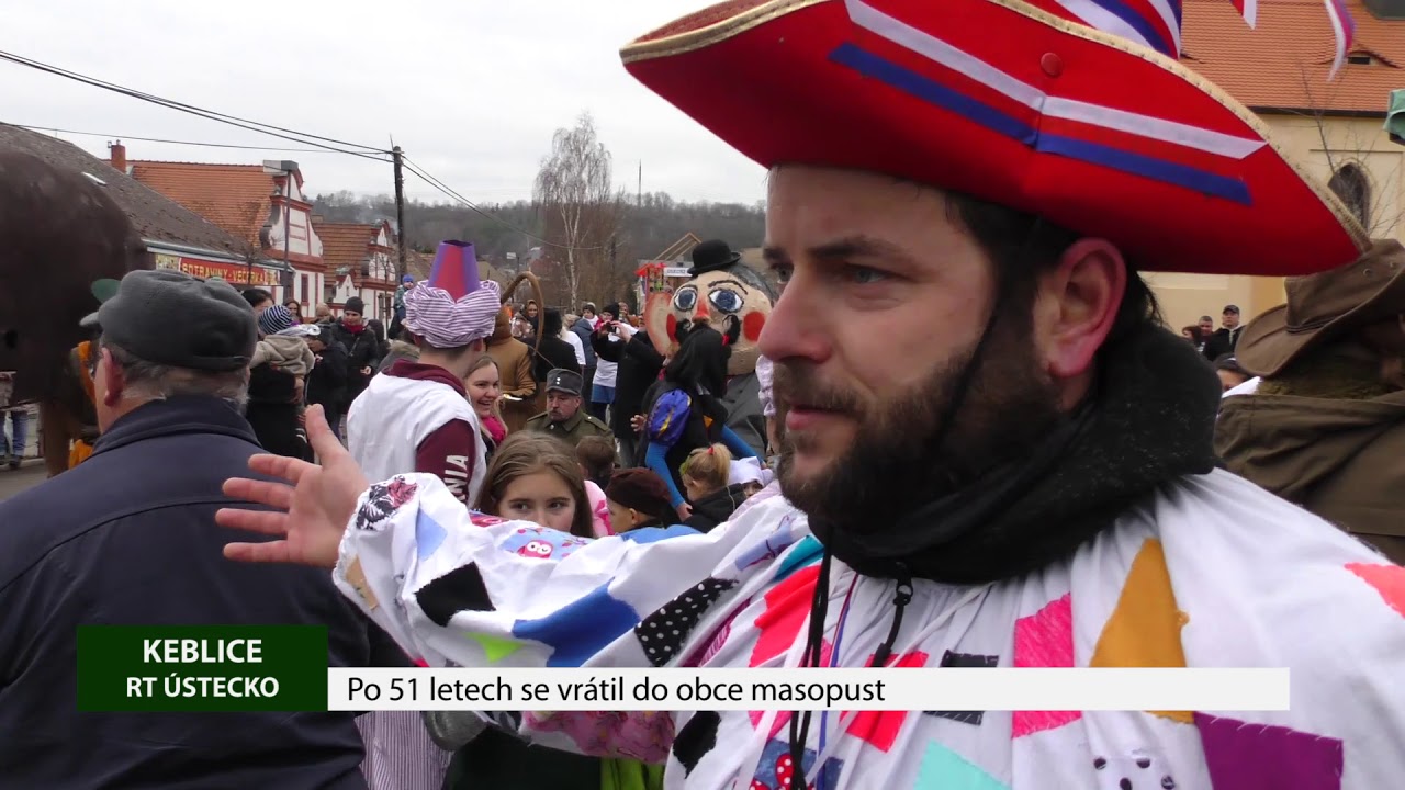 KEBLICE: Po 51 letech se vrátil do obce masopust