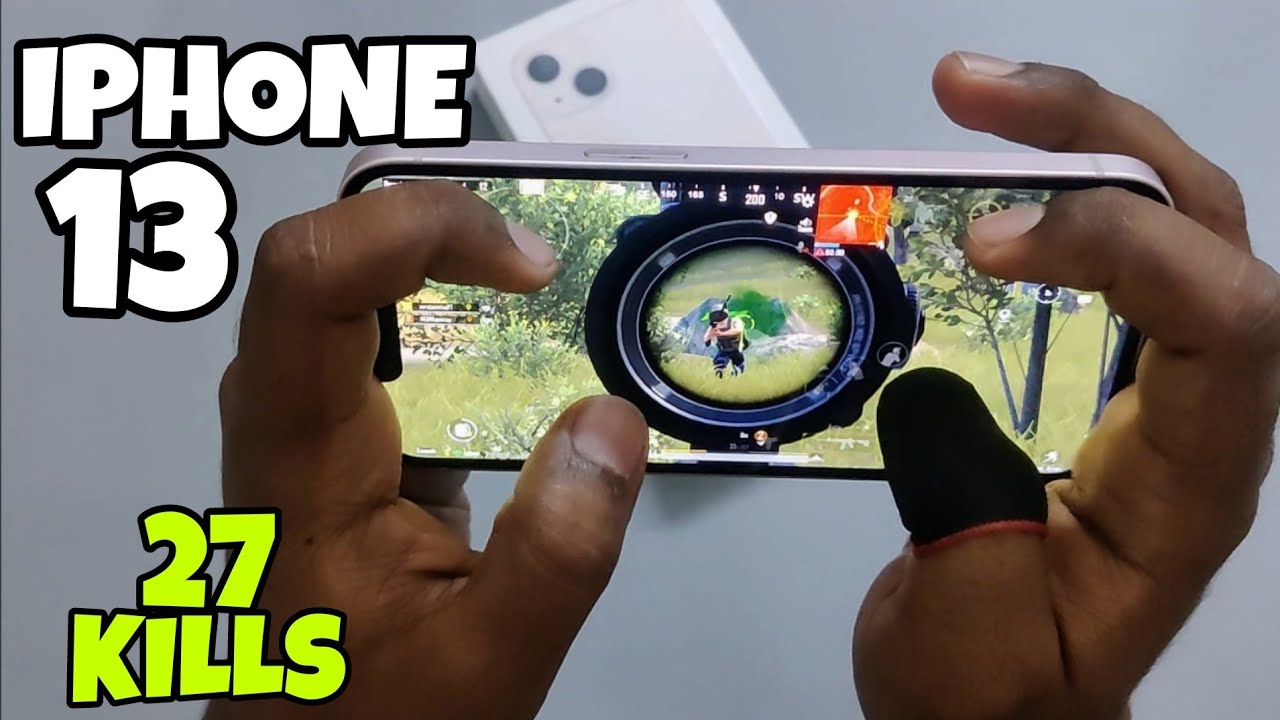 iPhone 13 BGMI Game Test in 2022 | Full Handcam 4 Finger Full Gyro |  Back to Back Rush🔥🔥