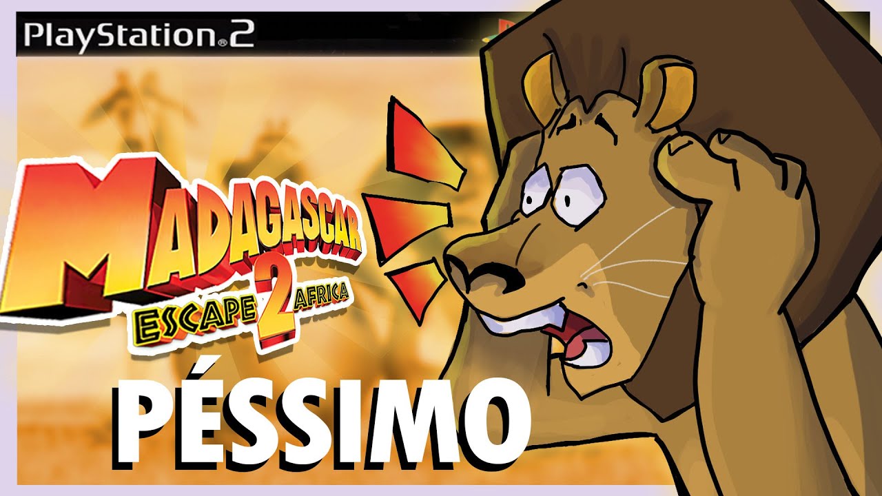 Madagascar 2 é PÉSSIMO... (o de play2)
