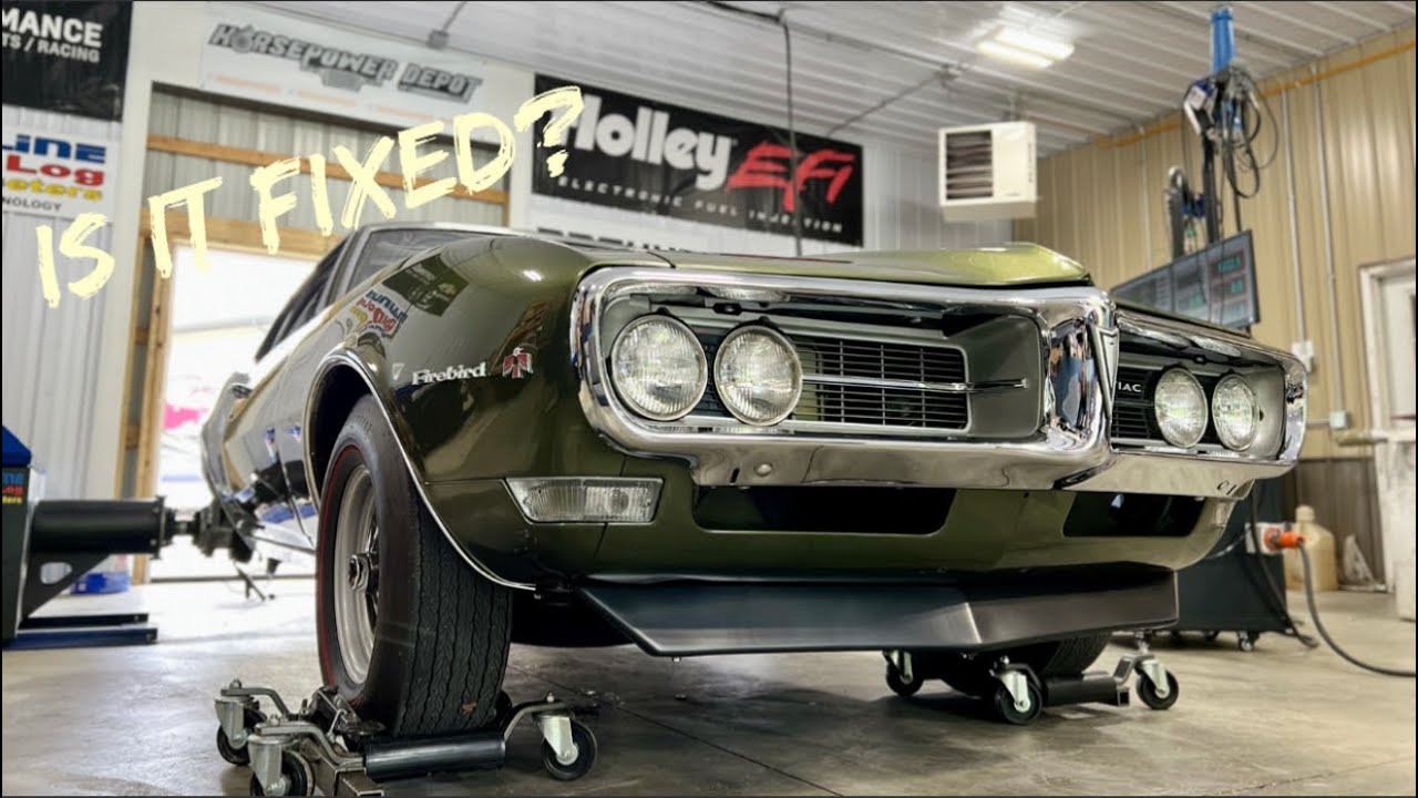 День динамометра Firebird Ram Air 2 1968 года!