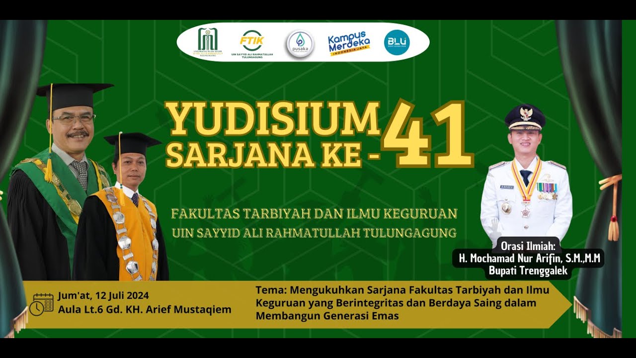 🔴 LIVE || YUDISIUM FTIK KE - 41