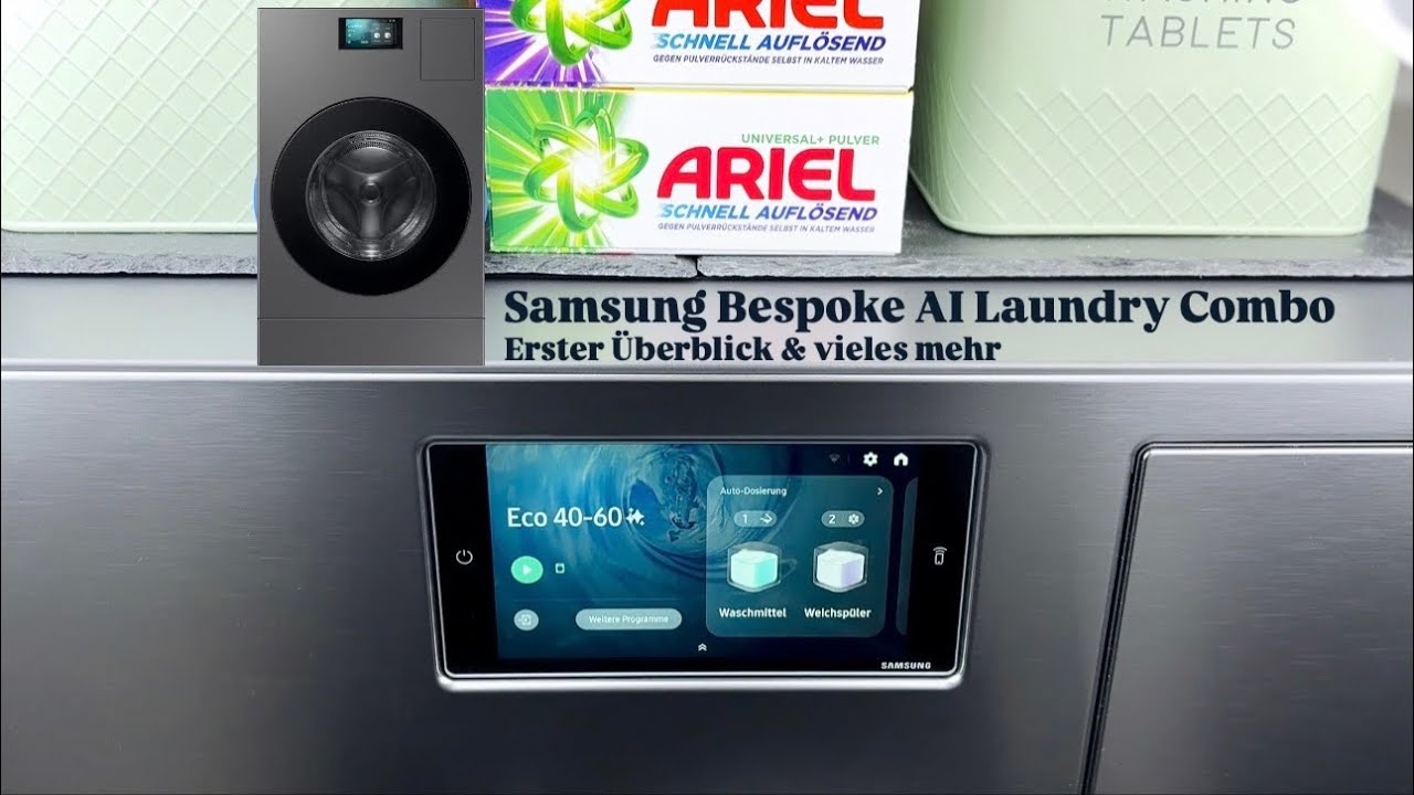 Samsung Bespoke AI Laundry Combo - Erster Überblick & vieles mehr