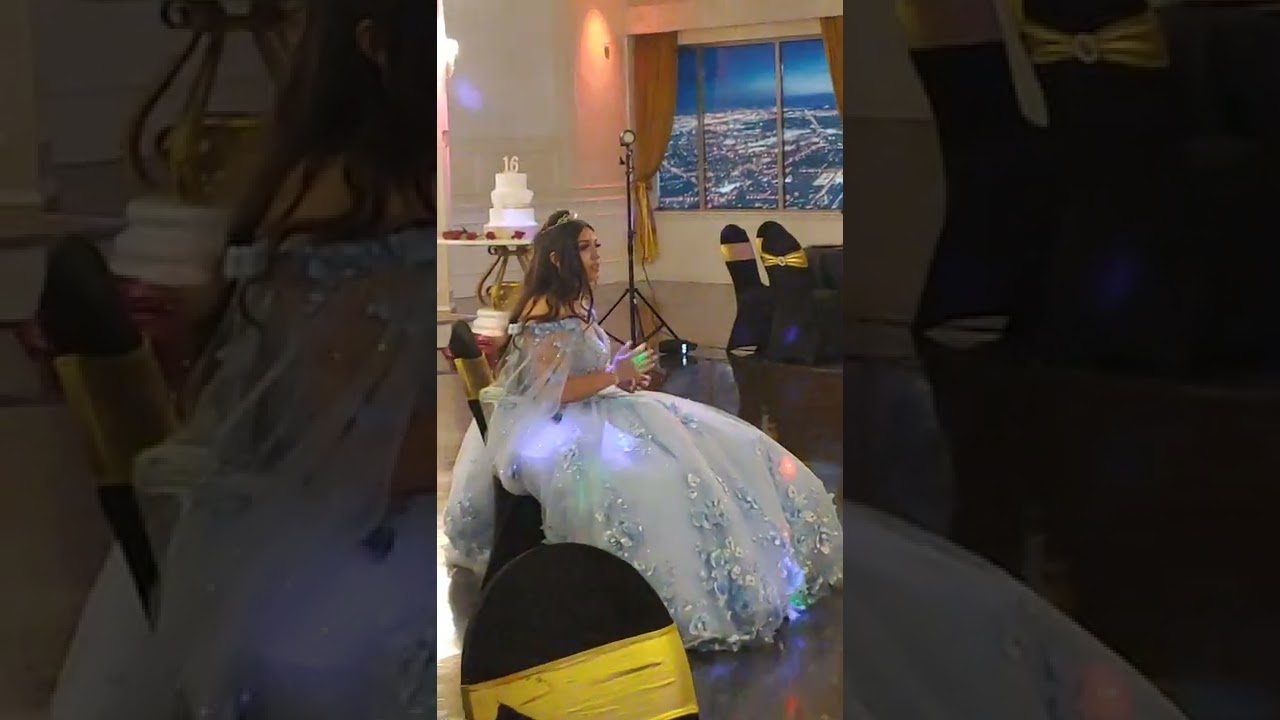 Destiny's Sweet 16 shoe and tiara ceremony