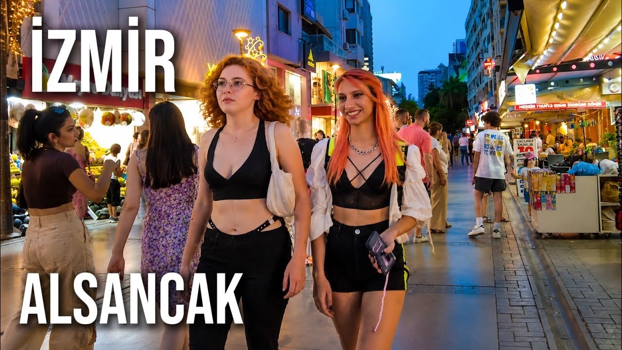 Izmir's Dreamy Summer Evening: Alsancak & Kordon Walk 4K 🇹🇷