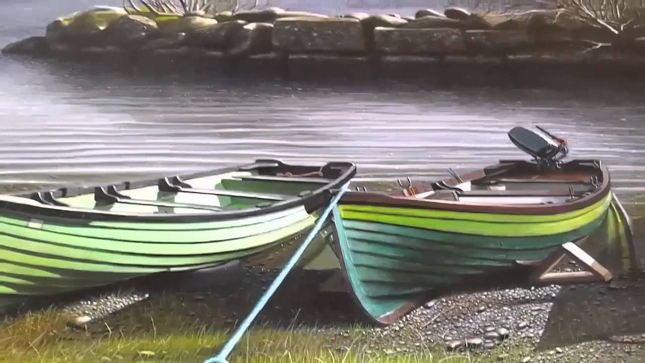 Lough Currane painting for sale vincent donnelly