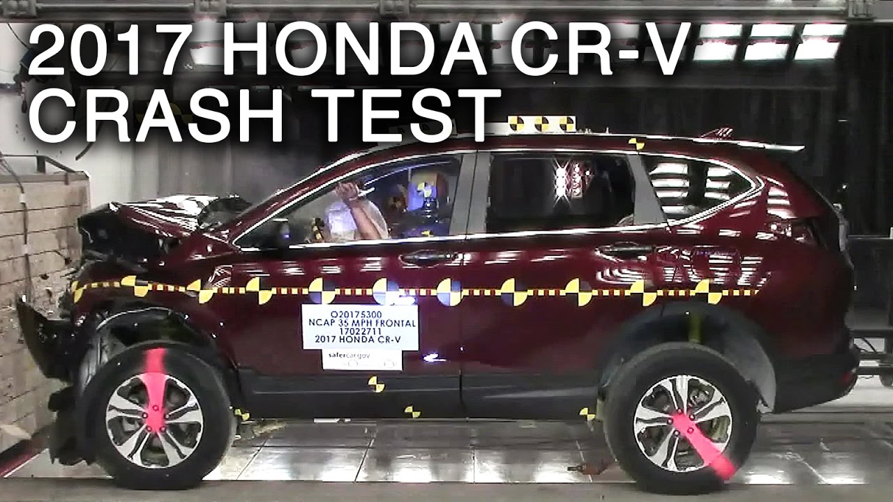 2017 Honda CR-V Frontal Crash Test