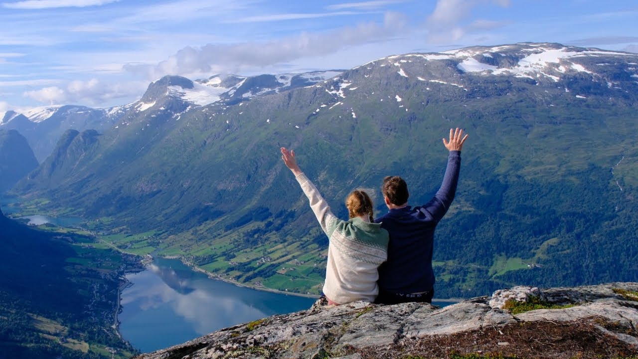 Roadtripping Across Norway part 2 | glaciers, mountain camping, & Loen