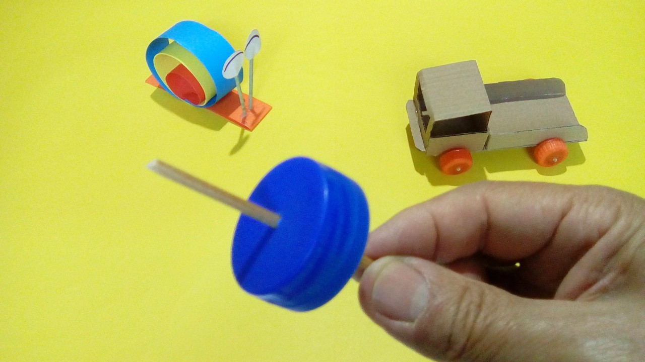 Como fazer brinquedos incríveis com materiais recicláveis e descartáveis reutilizados | Maker | DIY