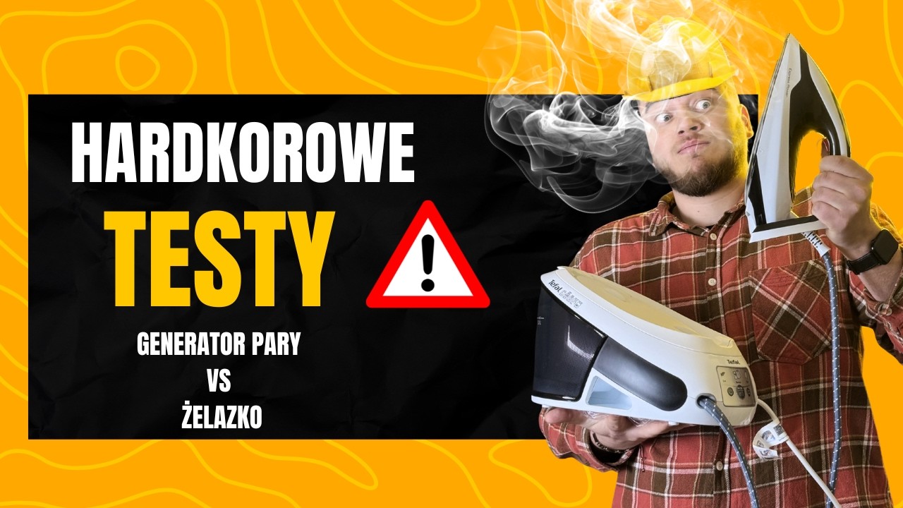 👉 Generator pary vs żelazko 😳 Tefal Express Power SV8130E0 TEST na ubraniach