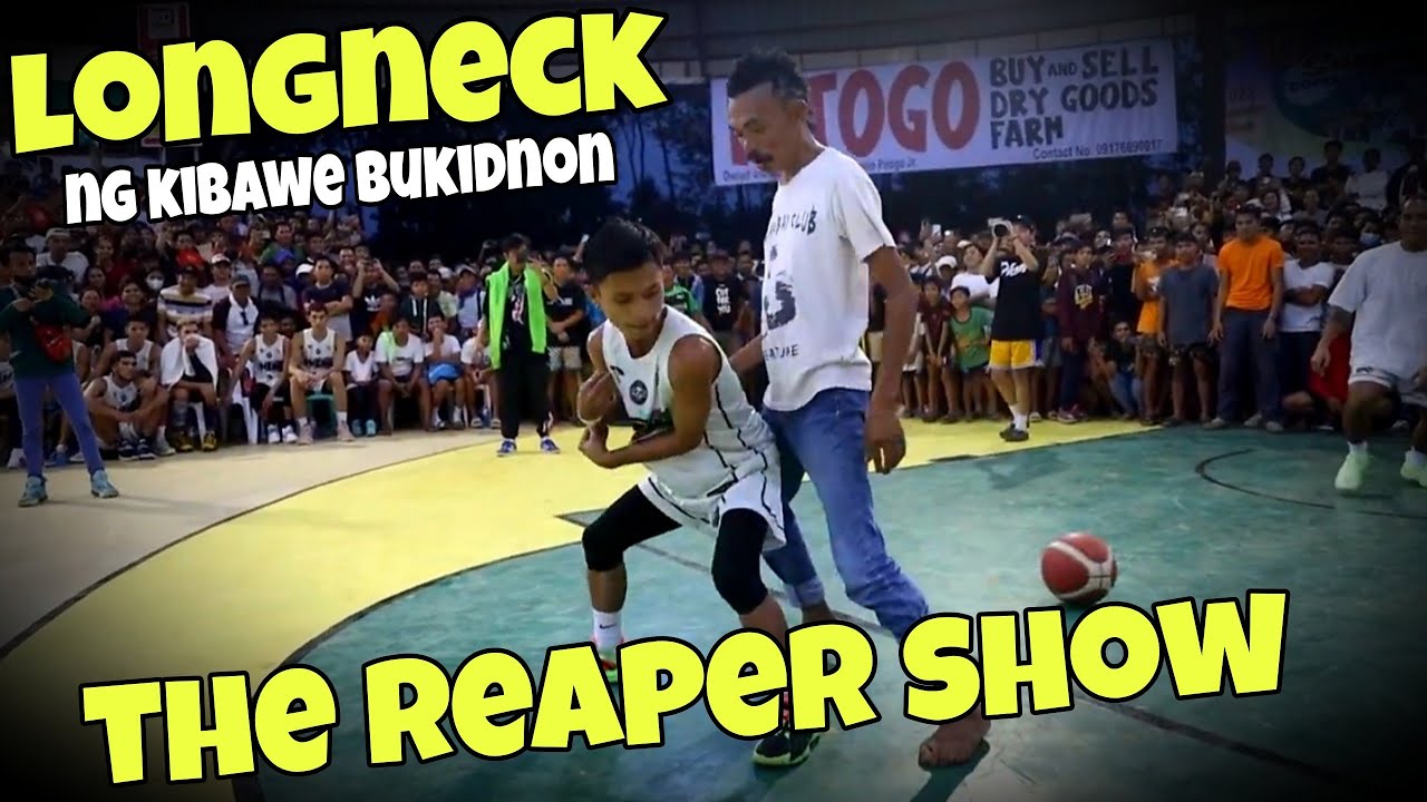 the reaper show nakalaban ang longneck ng kibawe bukidnon /lakas ng tama/tuwang tuwa lahat ng nanood