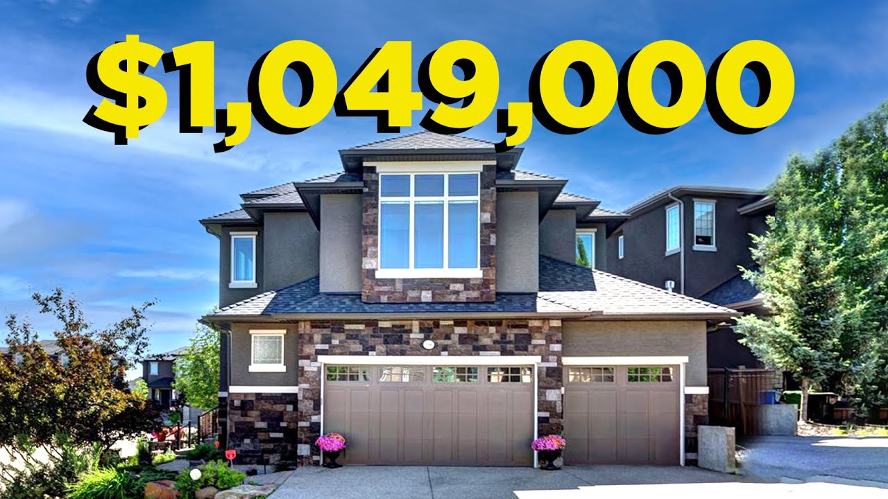 Inside a $1,049,000 Triple Car Garage in Calgary, Alberta Canada | Million Dollar Tour