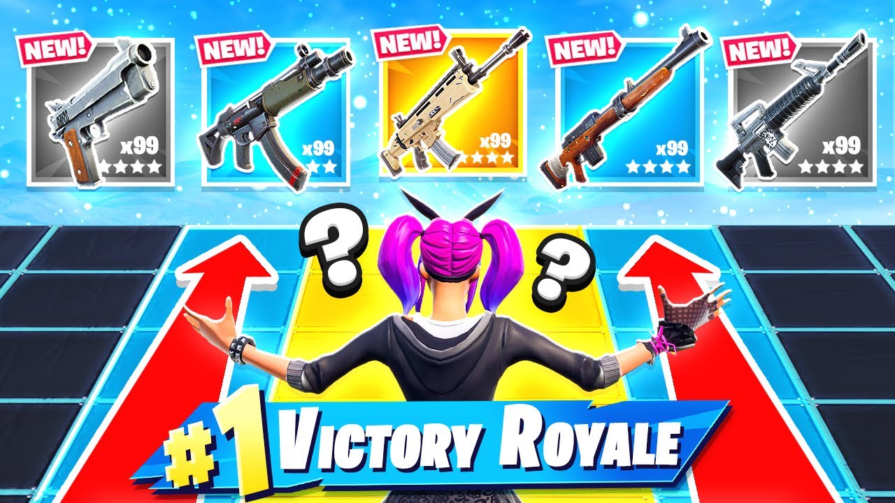 PUSH THE LINE! Loot Battle! *NEW* Game Mode in Fortnite!