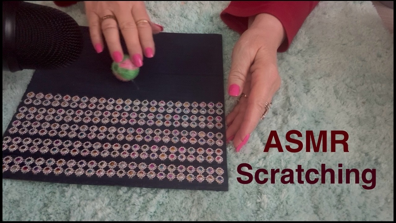 ASMR A SENSORY LULLABY All Soothing Scratching Triggers  No Talking 🎧🎧