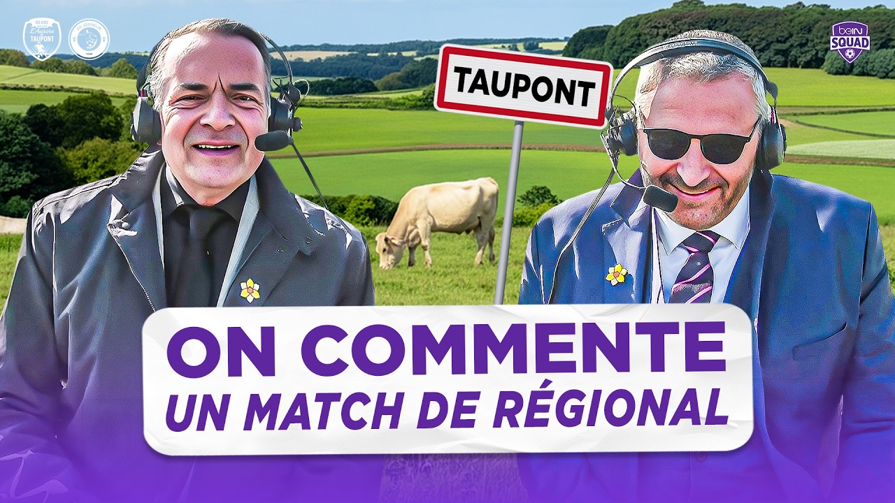 On COMMENTE et on DIFFUSE un derby breton de 8&Egrave;ME DIVISION comme chez les PROS ! - beIN SQUAD