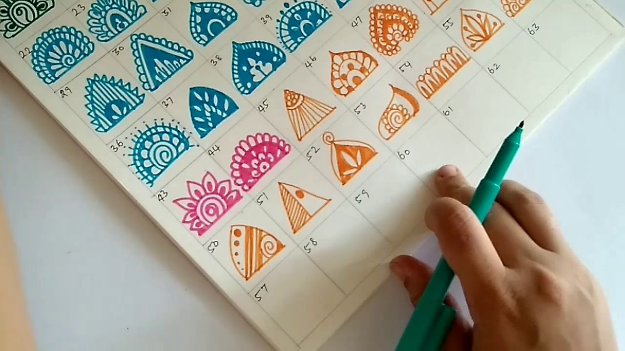 Learn 70 unique mandala patterns for beginners | step by step | part -3 (30 patterns)
#mandala