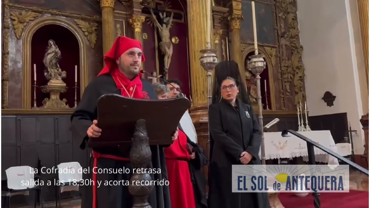 Cofradía del Consuelo - Anuncia salida - Antequera 2024