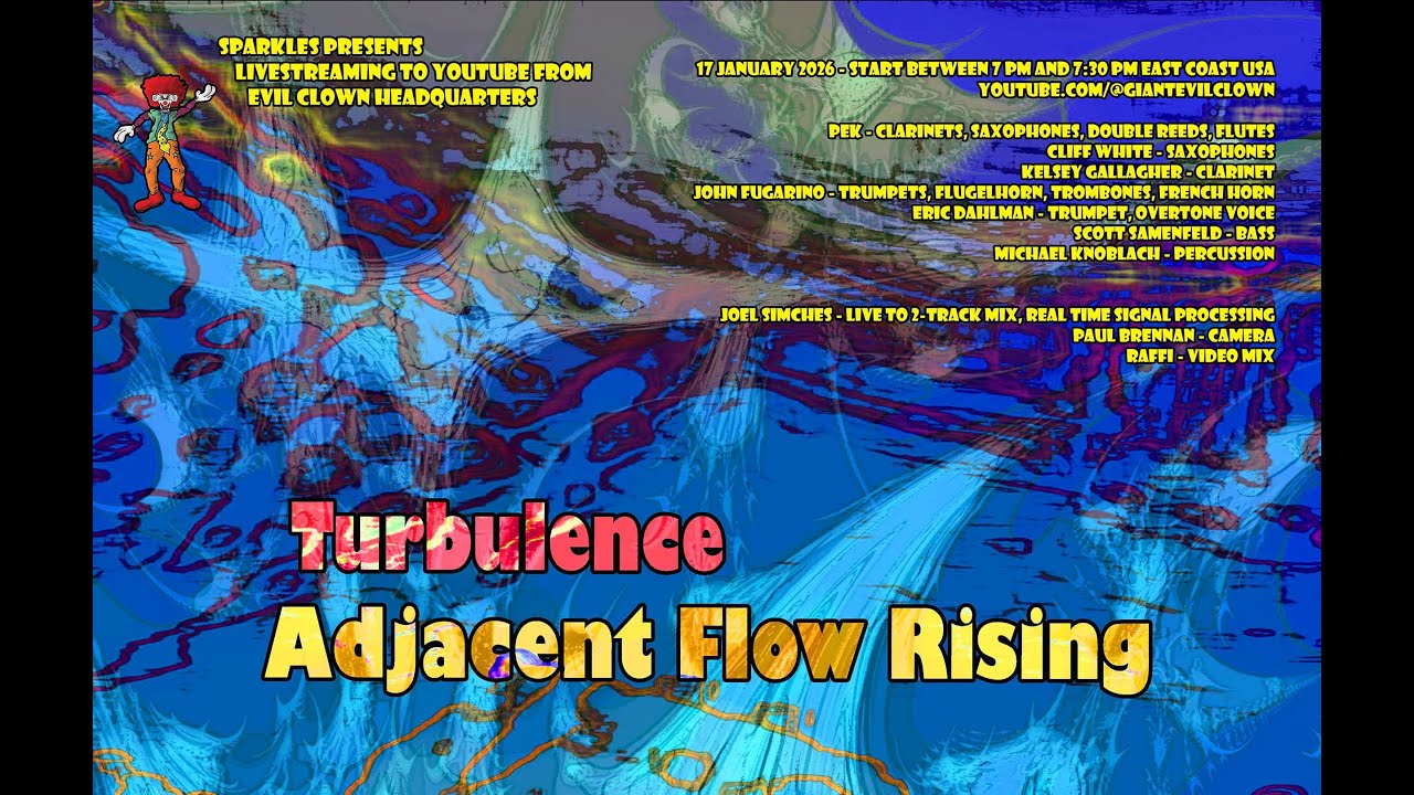 Turbulence - Adjacent Flow Rising (as LIVESTREAMED)