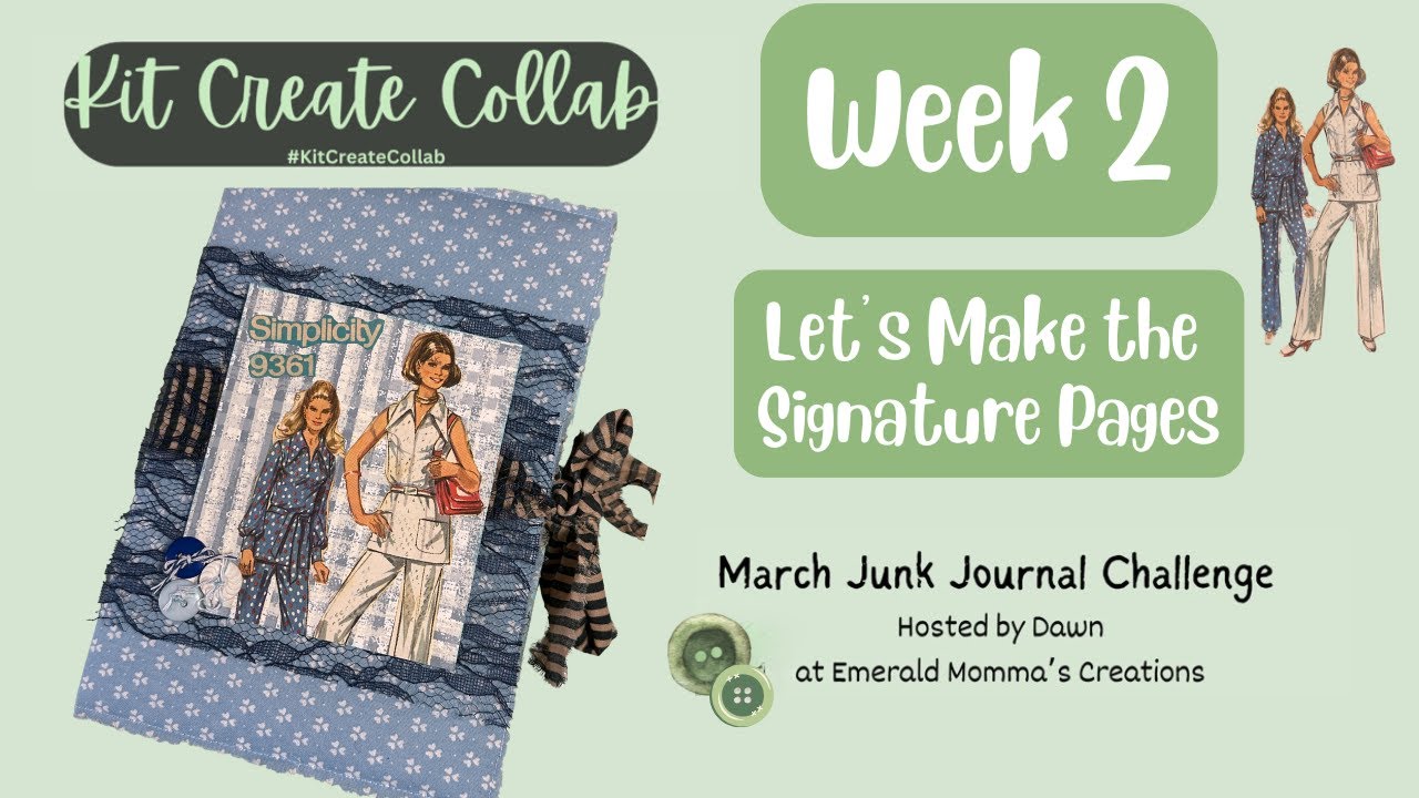 HOW TO CHOOSE PAPERS FOR A SIGNATURE ||  #kitcreatecollab  @EmeraldMommasCreations