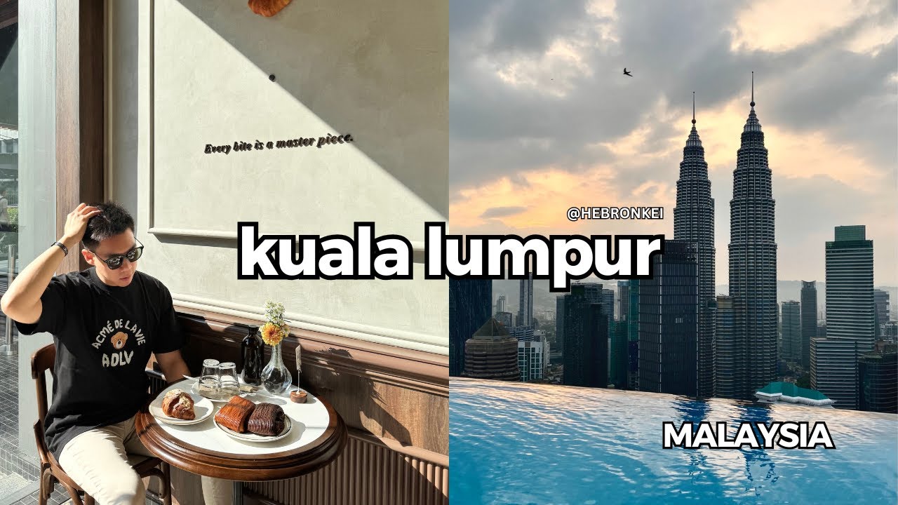 Kuala Lumpur, Malaysia 🇲🇾 | Local Food, Friend's Wedding, Cafe Hopping | Off-duty cabin crew vlog EN