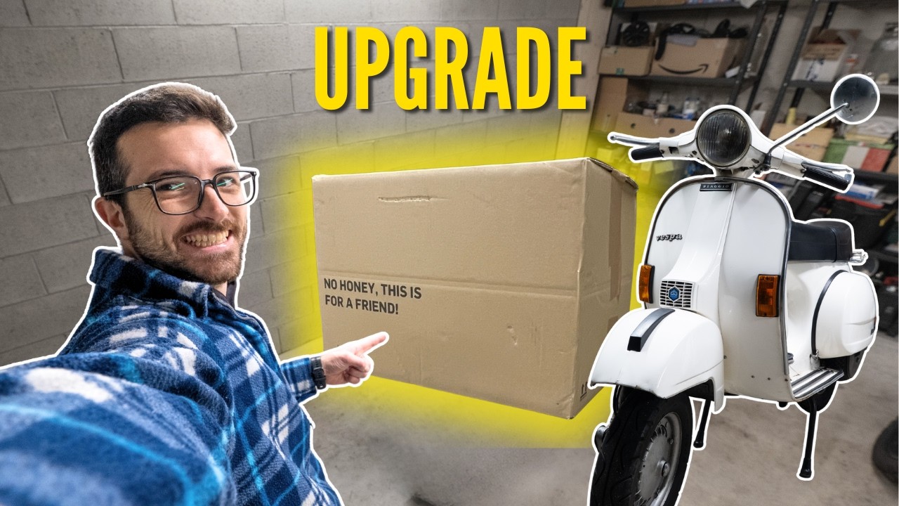 Upgrade per la Vespa PX 🛵 Unboxing, montaggio e test su strada