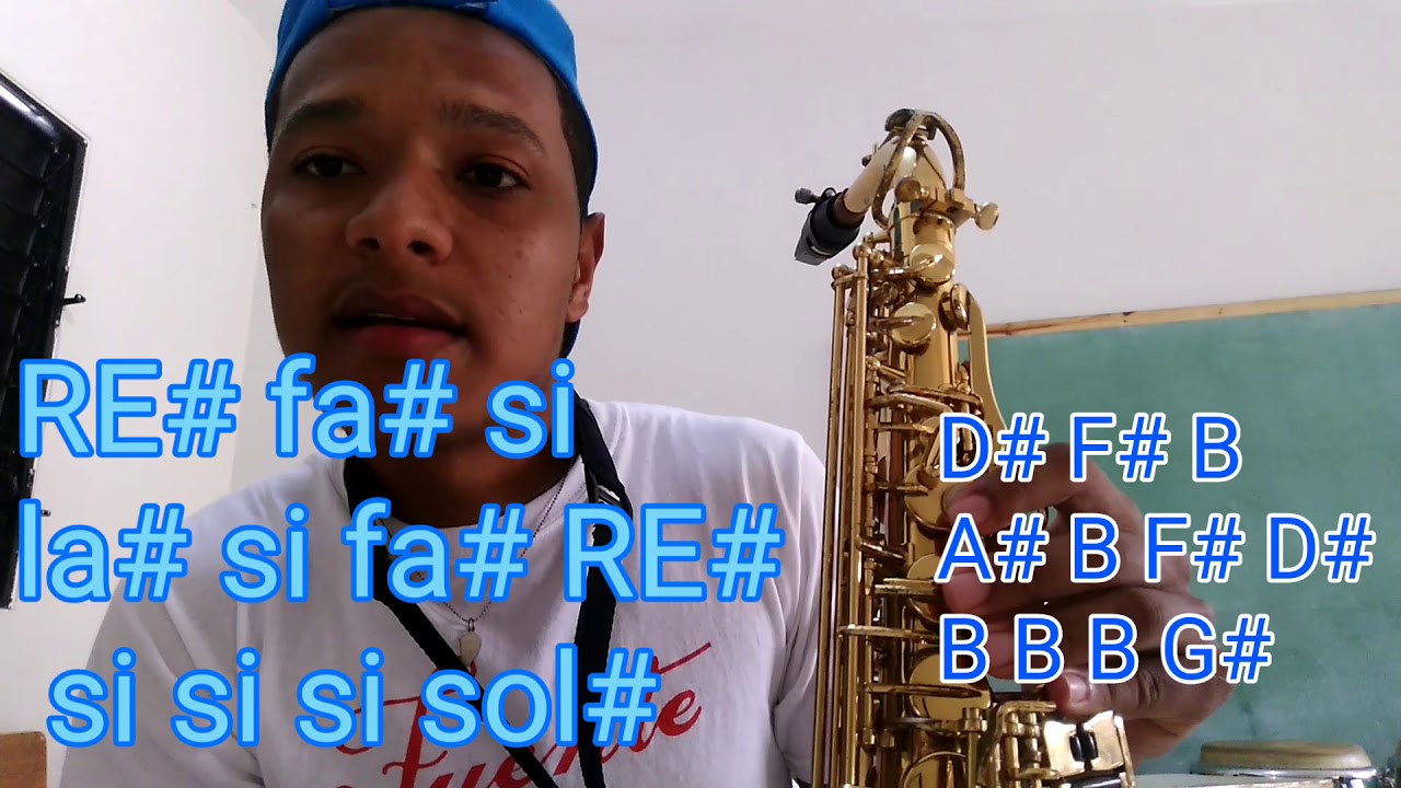 Como tocar mi forma de ser de alajaza-saxo alto( tutorial)THE black saxo