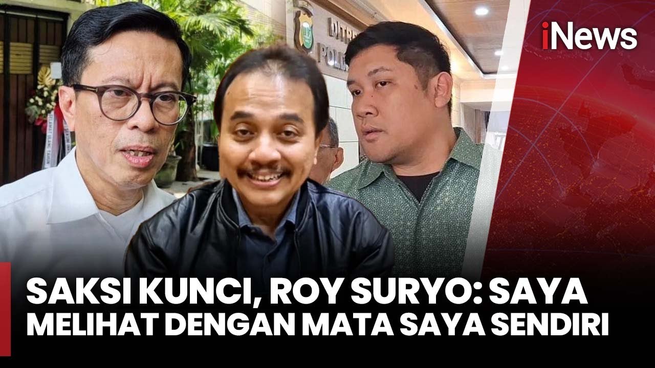 Ketum Jokowi Mania Andi Azwan Dilaporkan ke Polisi, Roy Suryo Hadir | iNews Pagi 28/11