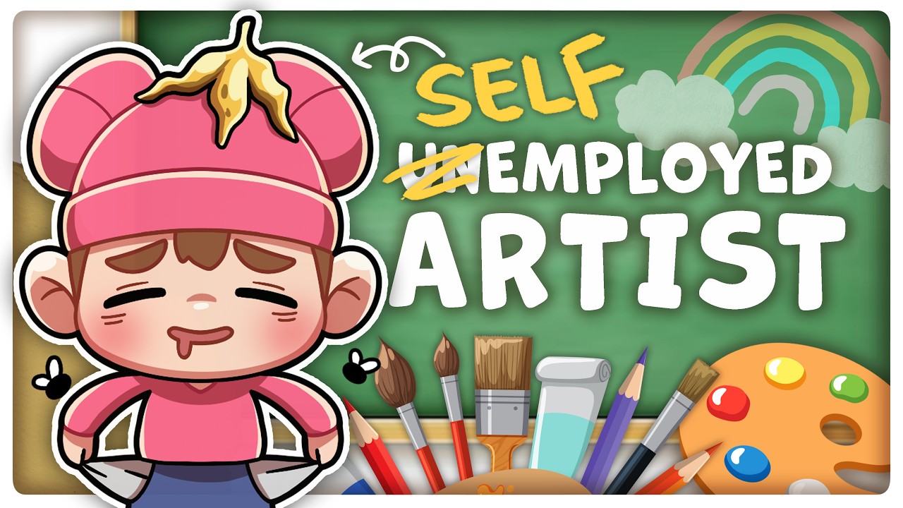 Day in the life of an unemployed Artist 🎨✨