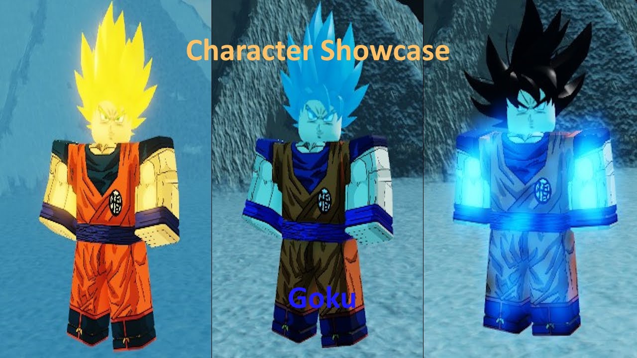 Roblox | Dragon ball advanced battle | Character Showcase: Goku