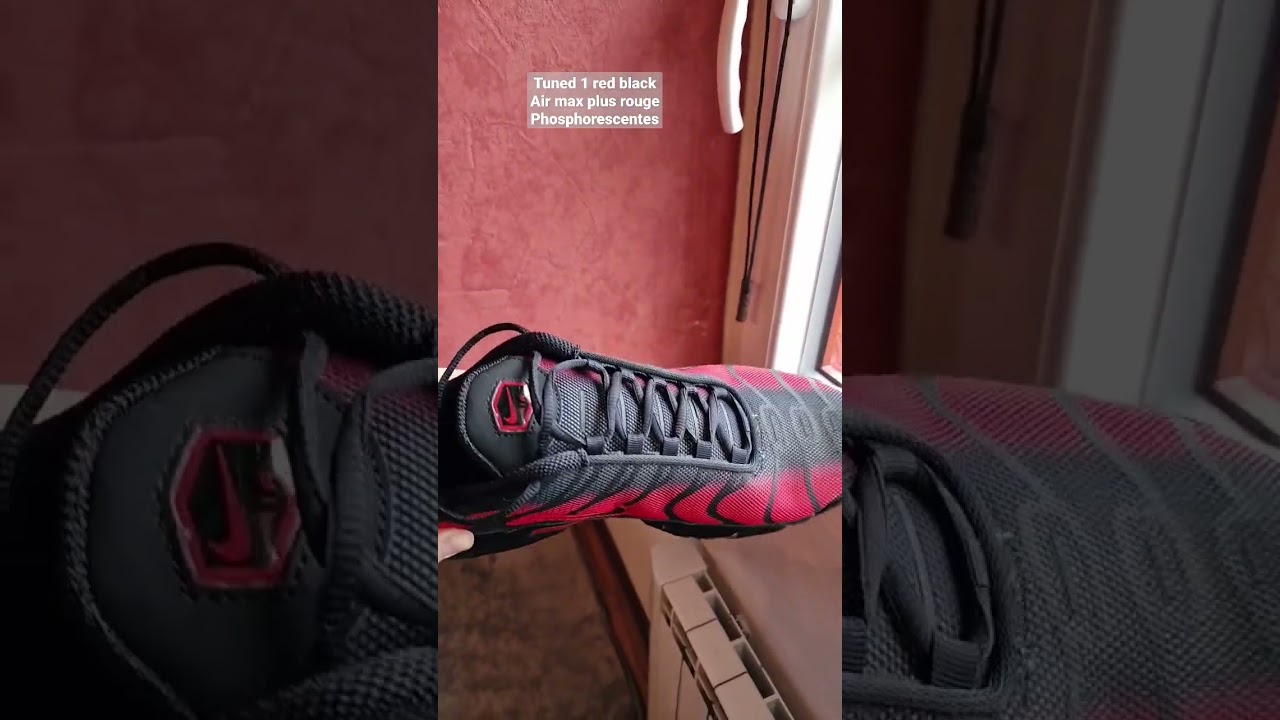 Nike air max plus rouge/noir Tuned 1 red