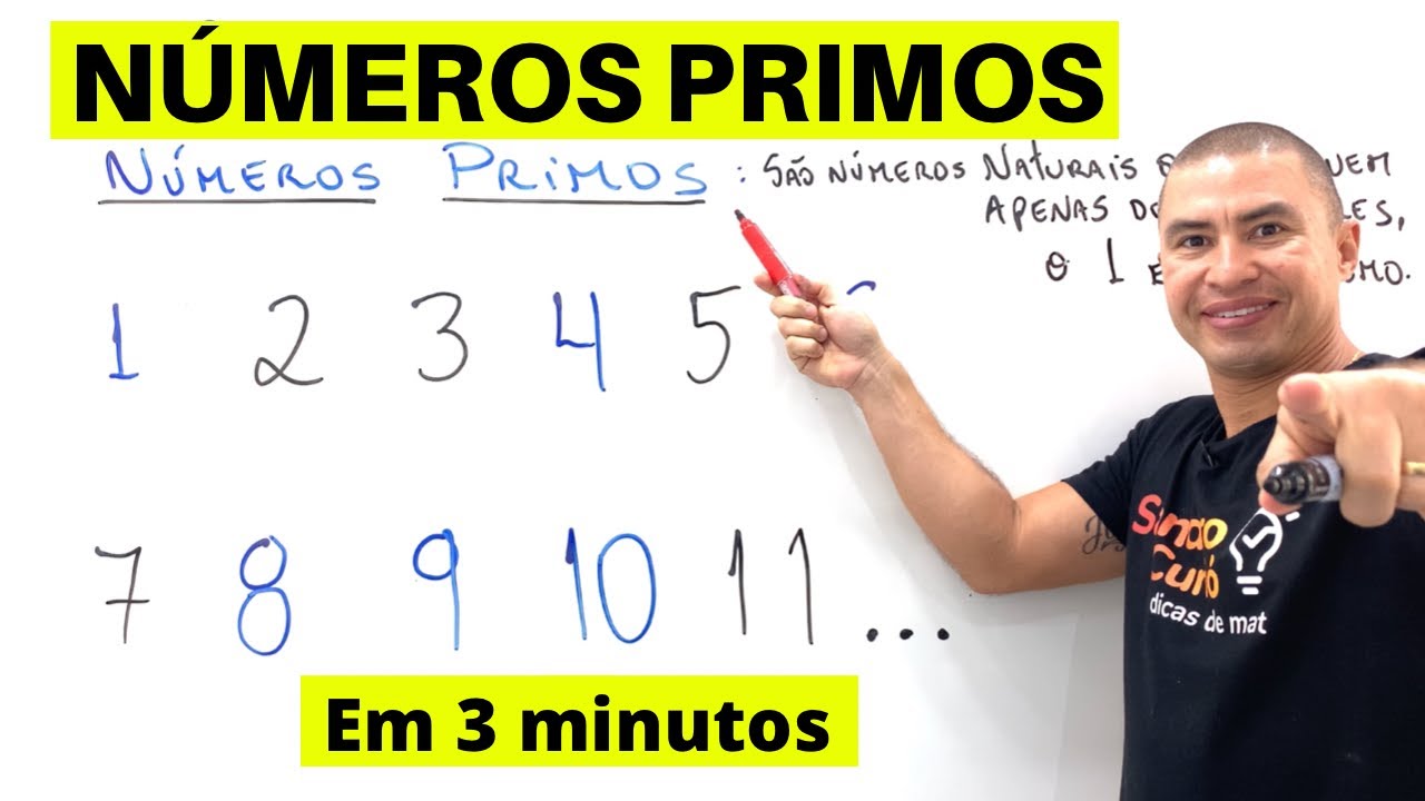 FÁCIL e RÁPIDO | NÚMEROS PRIMOS