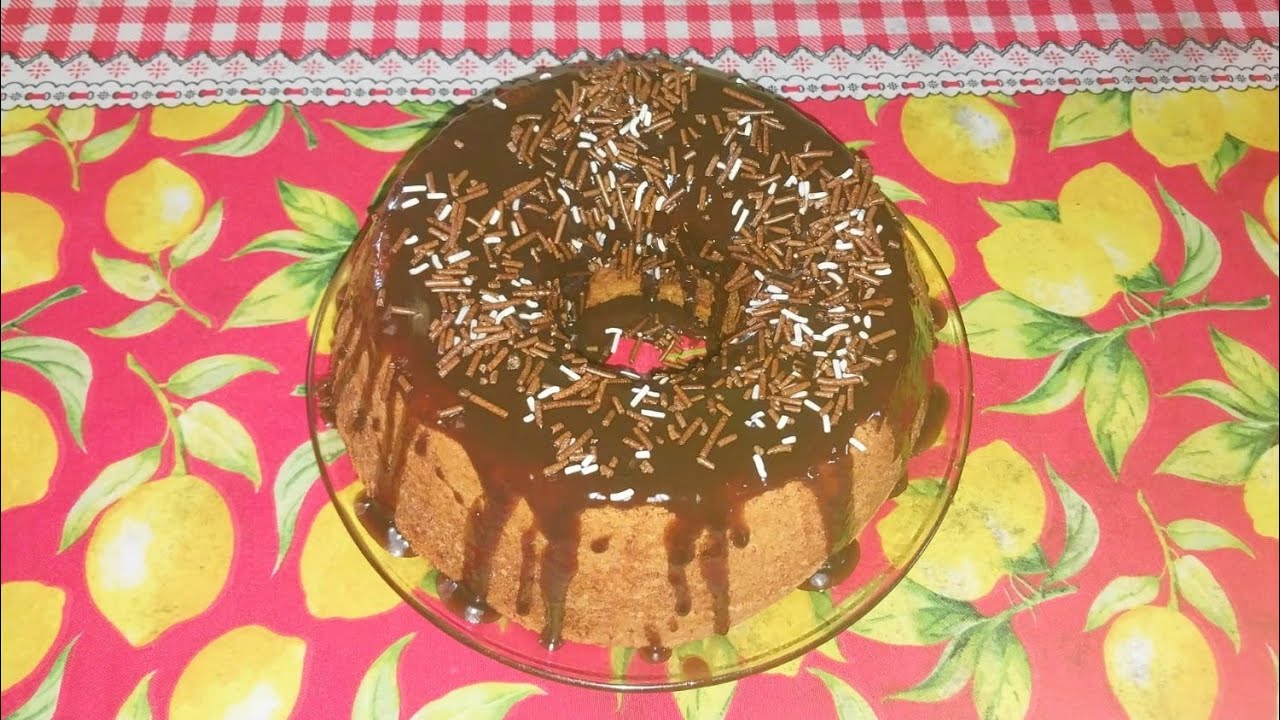 O MELHOR BOLO DE CENOURA COM COBERTURA DE CHOCOLATE QUE JÁ FIZ 😋
