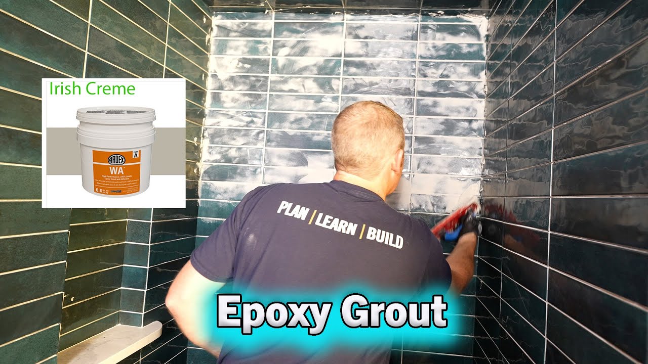 Epoxy Grout Mixing & Packing Joints