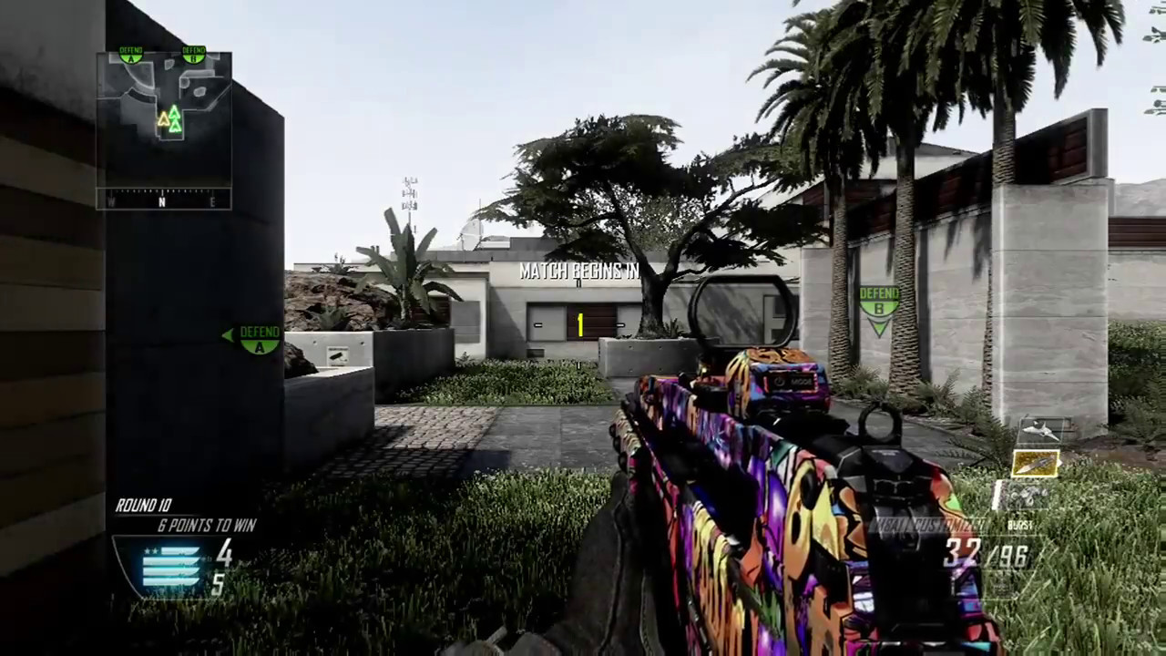 COD: Black Ops II Raid SND 0-5 Comeback GB Gameplay #2