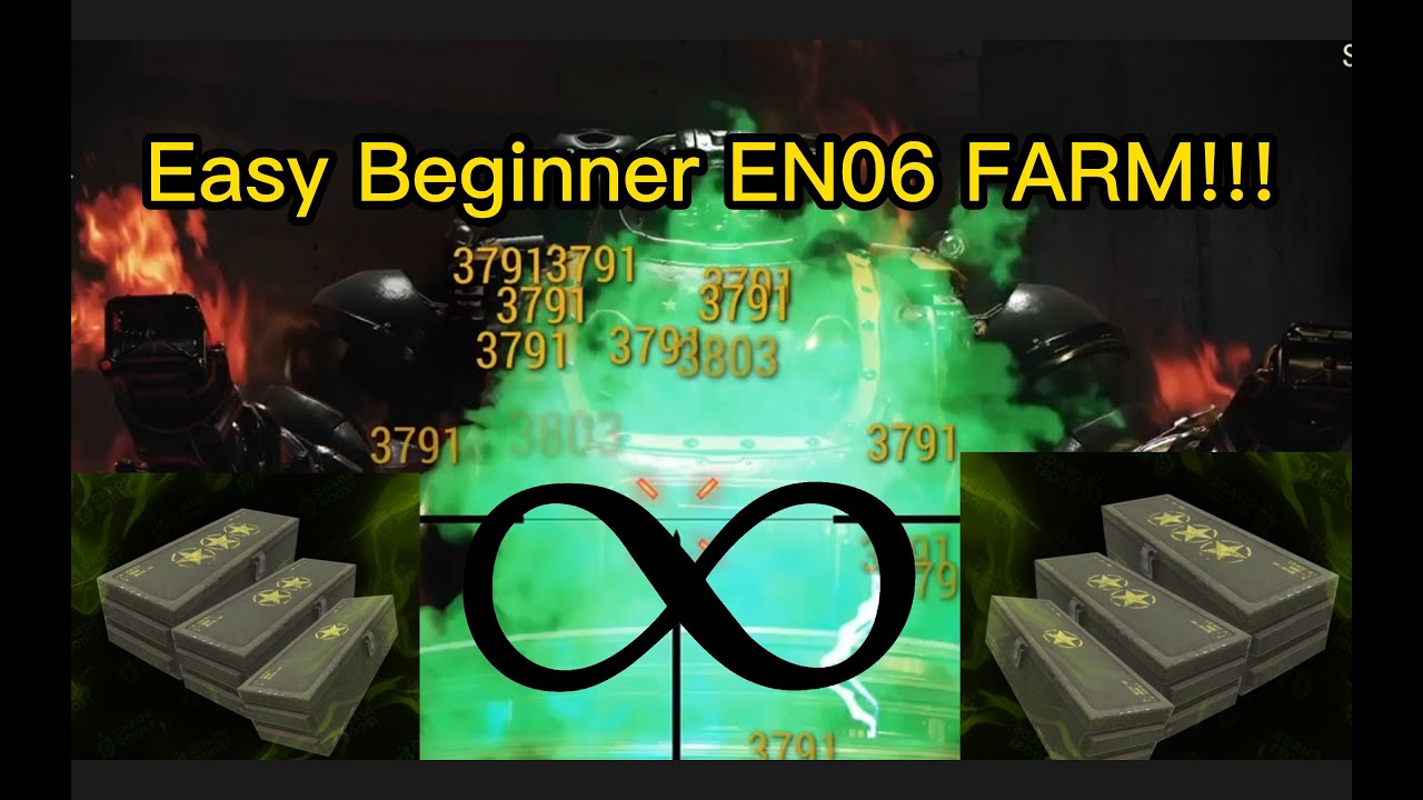 Fallout 76 - How to easily farm EN06, to farm 4 star mod and vulcan pa mods!