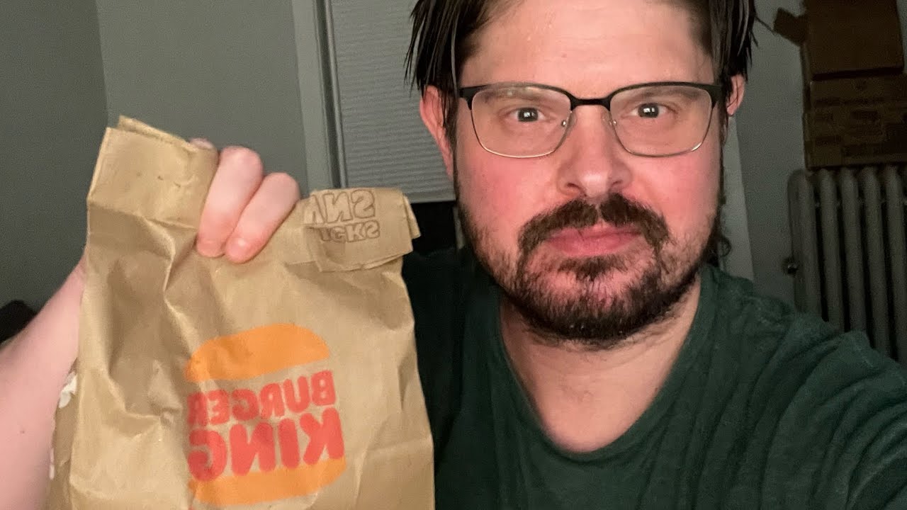 ASMR Eating Burger King