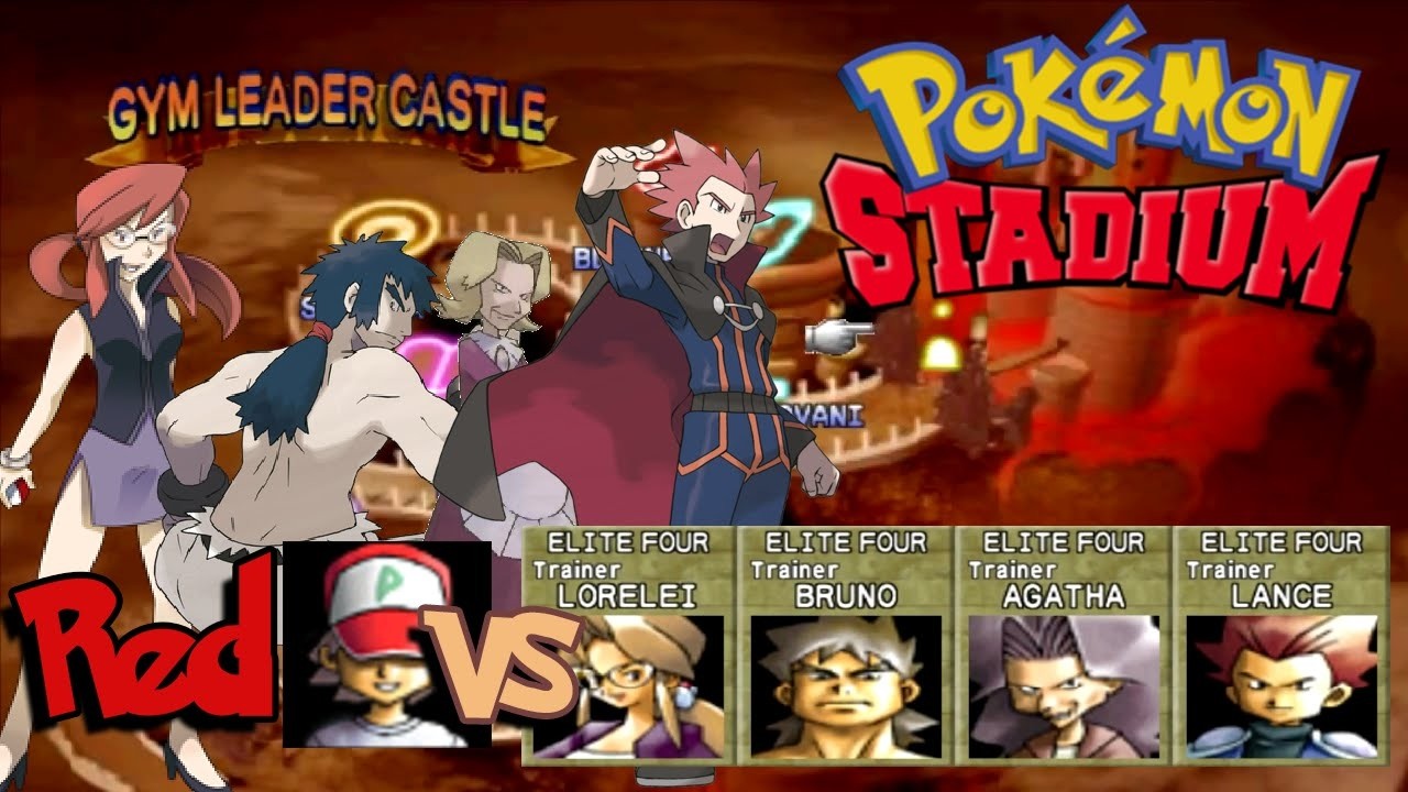 2º Parte | Pokemon Stadium | Desafio das Insignias - Conquistando as 8 e iniciando a elite 4