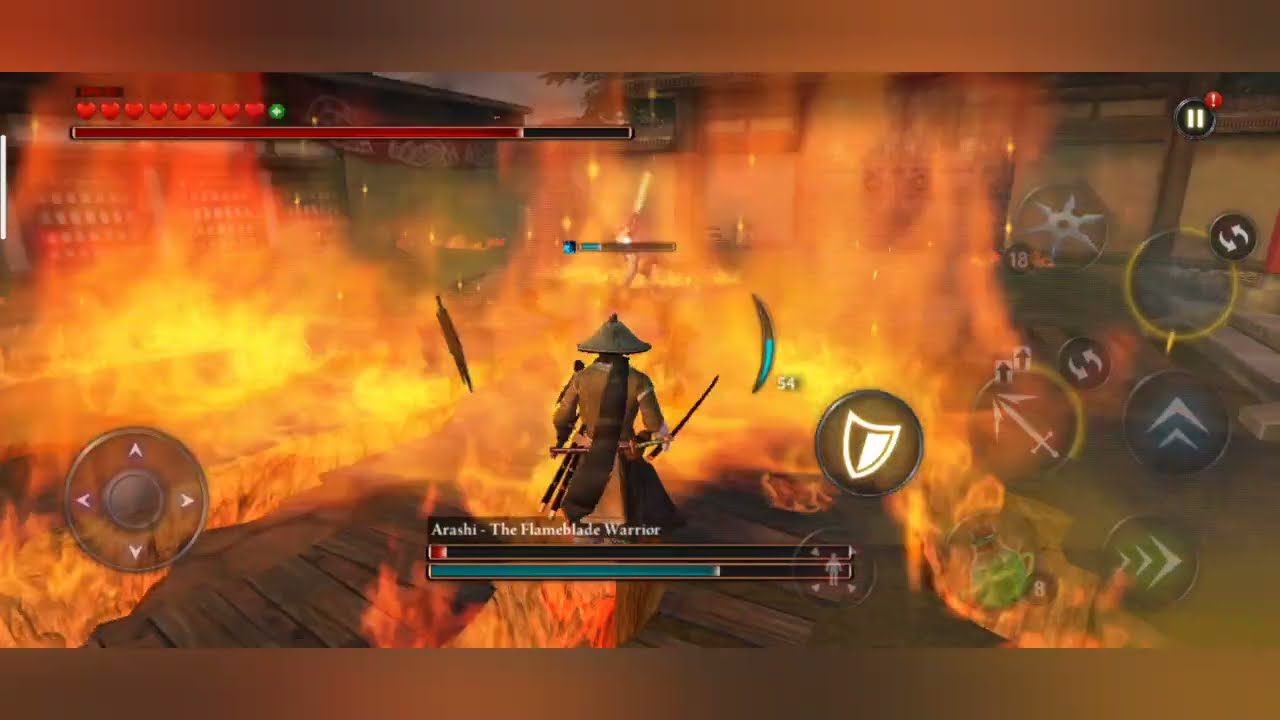  🔥 | Final Boss Fight | Arashi – The Flameblade Warrior. Takashi Ninja Samurai