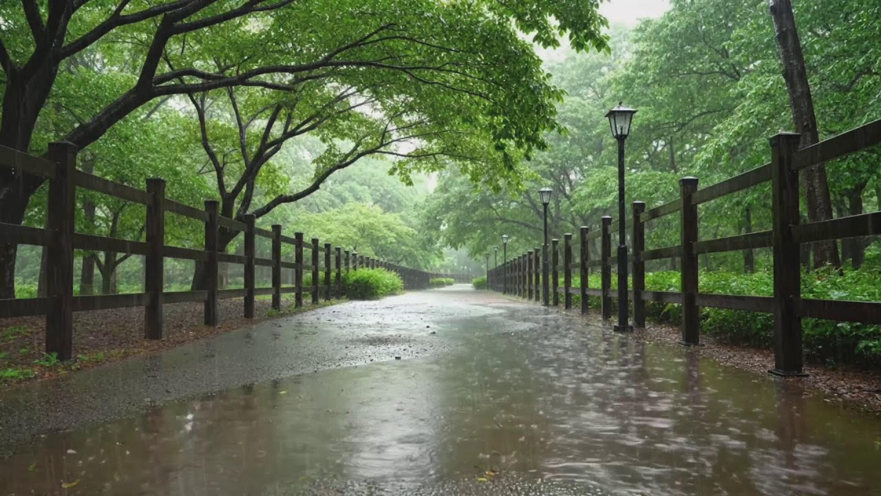 Gentle Woodland Rain Sounds | Relaxing Nature Ambience for Better Rest
