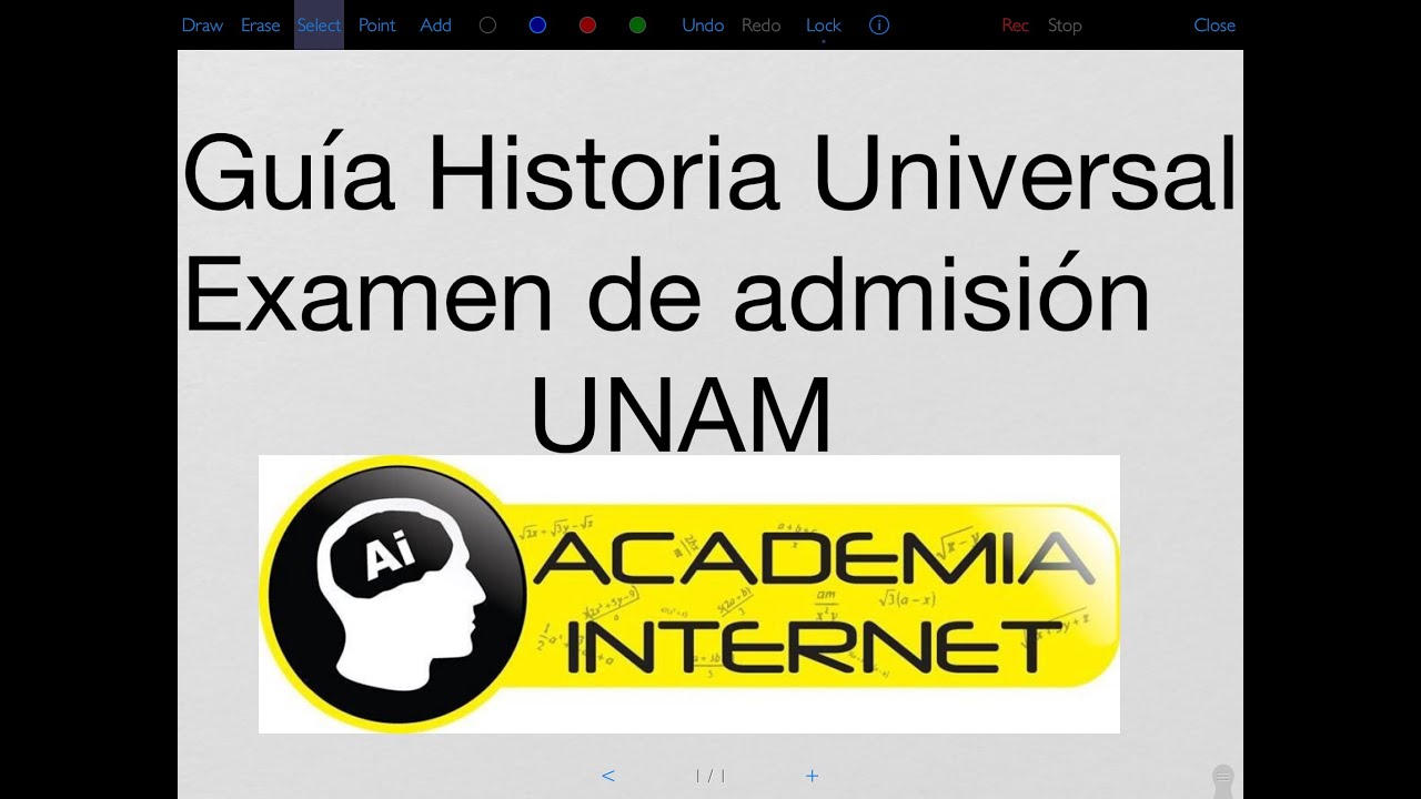 Guía de Historia Universal UNAM