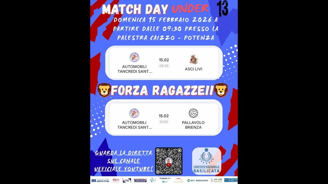 AUTOMOBILI TANCREDI SANTA MARIA vs PALLAVOLO BRIENZA