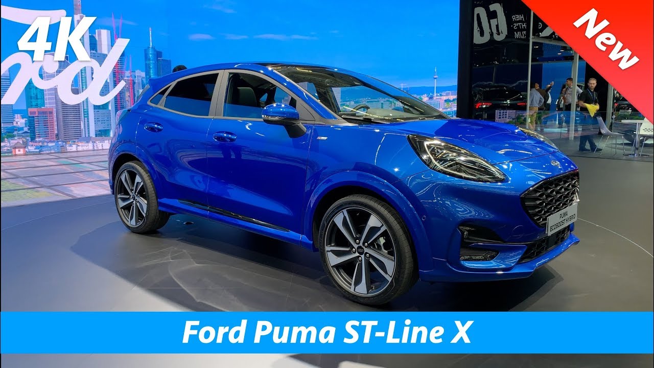 Ford Puma 2020 (ST-Line X) - первый взгляд в 4K | Интерьер - Экстерьер