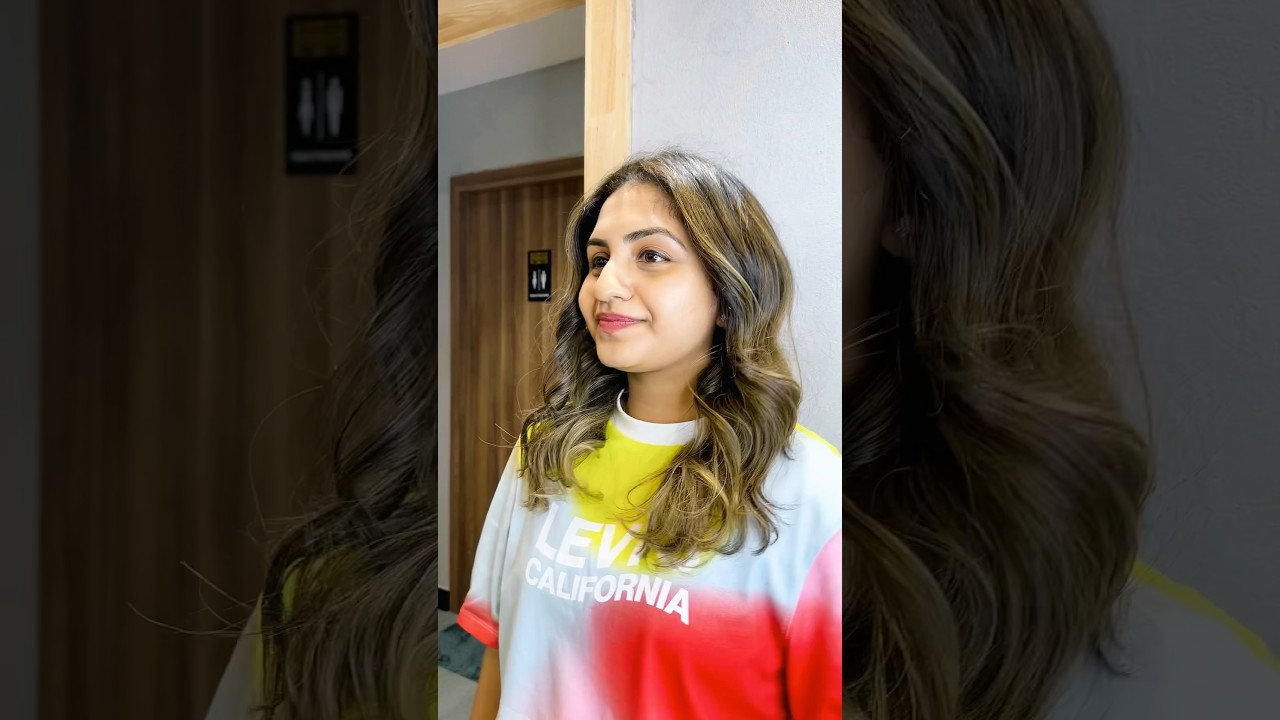 Hair styling🙌🏻&hearts;️ | Noorin Shereef | Yt Shorts #ytshorts