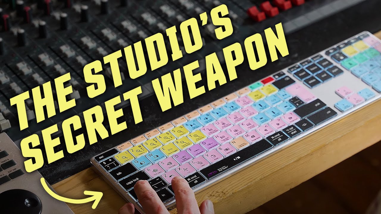 Pro Tools Keyboard with BACK LIGHTS and WIRELESS design changes the game! | White Bear Studios