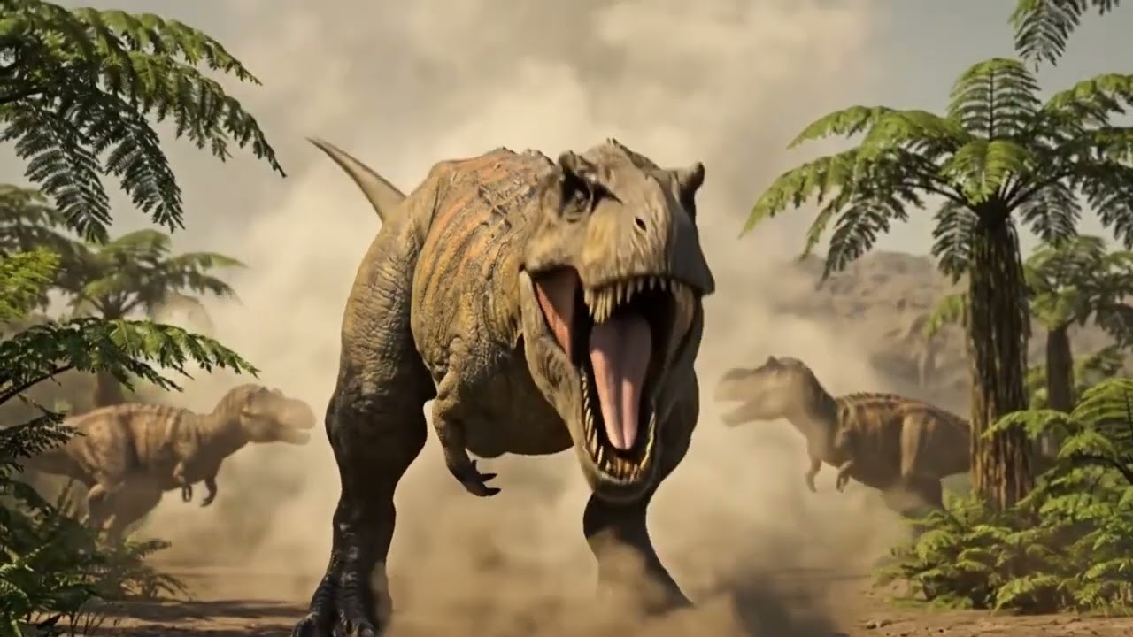 T Rex vs Titanoboa – The Fierceest Battle in Dinosaur History Part 7