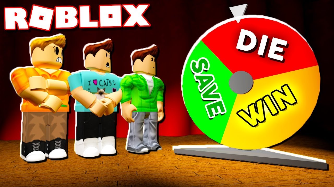 Roblox Adventures - WILL YOU WIN, DIE OR BE SAVED BY LUCK! (Wheel of Fortune)